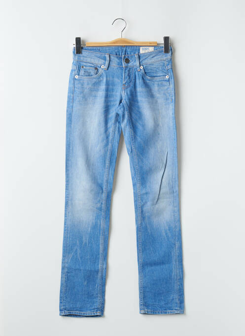 Blugi cu croială slim albastru G STAR femeie