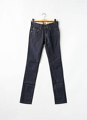 Blugi cu croială slim albastru FIVE PM femeie