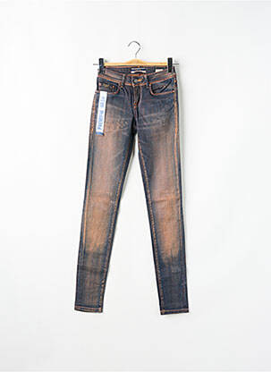 Blugi skinny elasticitate talie joasă albastru SALSA femeie