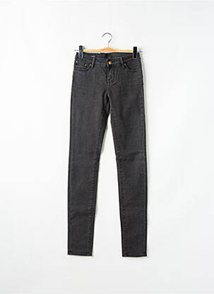 Blugi skinny elasticitate talie joasă negru SCHOOL RAG femeie