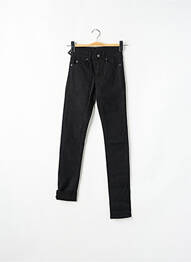 Blugi cu croială slim elasticitate talie înaltă negru CHEAP MONDAY femme