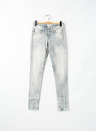 Blugi cu croială slim talie joasă talie joasă gri PEPE JEANS femme
