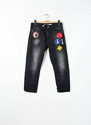 Blugi cu croială slim negru PLEASE femeie