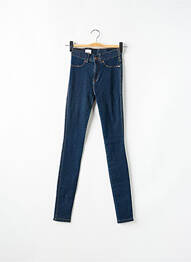 Jegging țesătură denim talie joasă albastru DR DENIM femeie