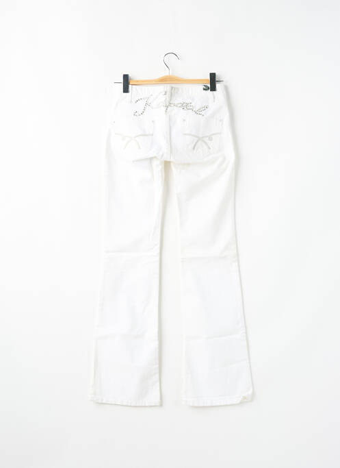 Blugi bootcut alb KAPORAL femeie