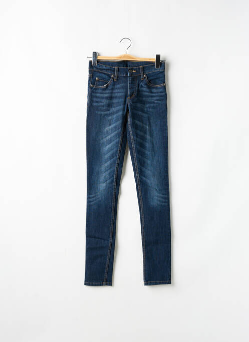 Blugi cu croială slim albastru CHEAP MONDAY femeie