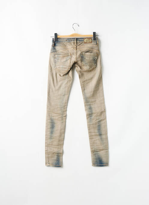 Blugi cu croială slim gri PLEASE femeie