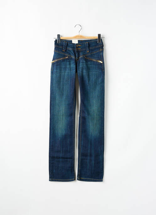 Blugi cu croială dreaptă albastru LEVIS femeie