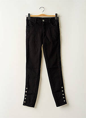 Pantalon slim buzunare negru HEARTLESS JEANS femeie