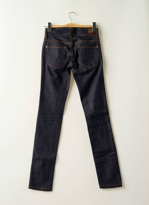 Blugi cu croială slim albastru FIVE PM femeie