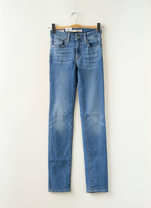 Blugi cu croială slim albastru LEVIS femeie