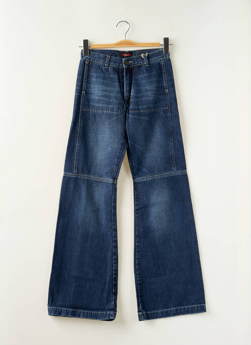 Blugi cu croială evazată albastru RWD femeie