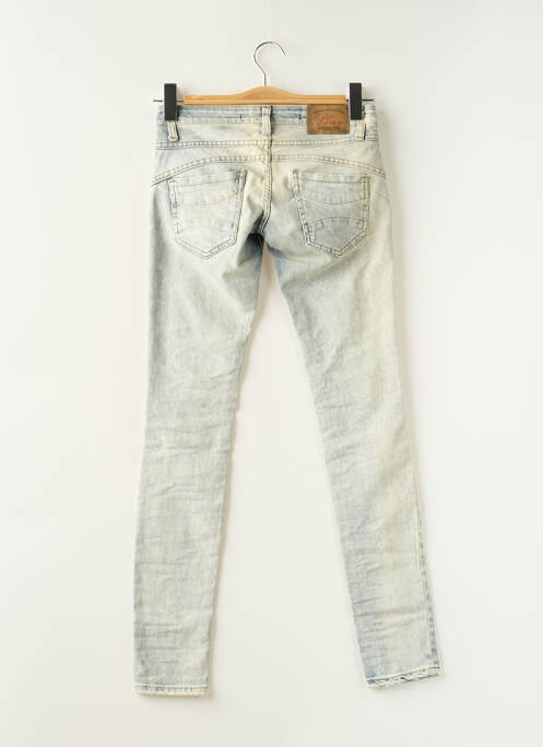 Blugi cu croială slim albastru PLEASE femeie