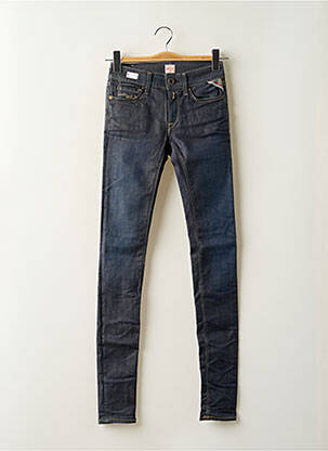 Blugi skinny elasticitate talie joasă albastru REPLAY femeie