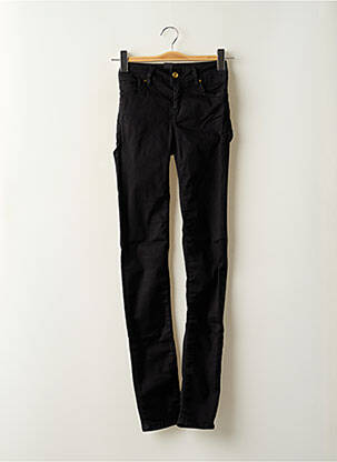 Blugi skinny elasticitate talie joasă negru SCHOOL RAG femeie