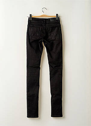 Blugi skinny elasticitate talie joasă negru DONOVAN femeie