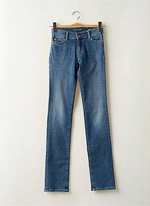 Blugi cu croială slim albastru TEDDY SMITH femeie