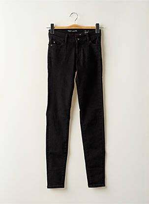 Blugi skinny elasticitate talie joasă negru TEDDY SMITH femeie