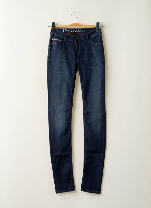 Blugi cu croială slim talie joasă talie joasă albastru DONOVAN femme