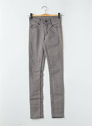 Blugi cu croială slim gri CHEAP MONDAY femeie