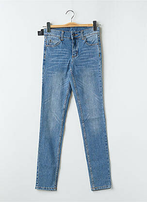 Blugi cu croială slim albastru CHEAP MONDAY femeie