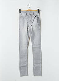 Blugi skinny talie înaltă talie înaltă gri CHEAP MONDAY femme