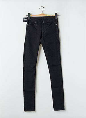 Blugi skinny mărime normală mărime normală negru CHEAP MONDAY femeie