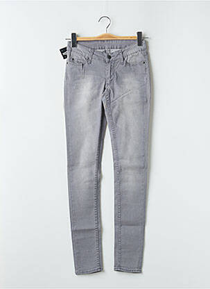 Blugi cu croială slim gri CHEAP MONDAY femeie