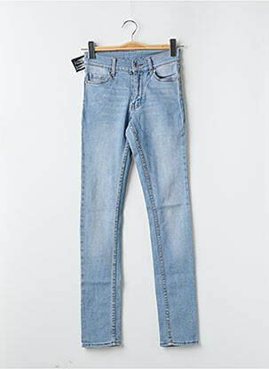 Blugi cu croială slim albastru CHEAP MONDAY femeie