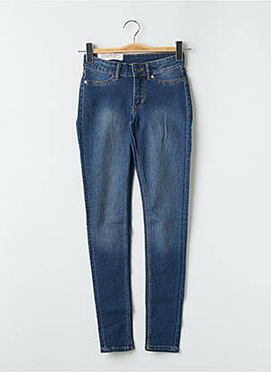 Blugi cu croială slim albastru CHEAP MONDAY femeie