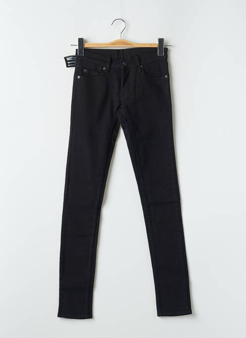 Blugi cu croială slim negru CHEAP MONDAY femeie