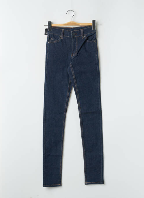 Blugi cu croială slim albastru CHEAP MONDAY femeie