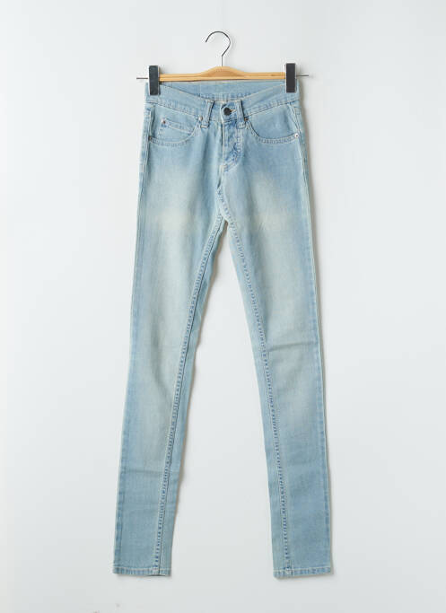 Blugi cu croială slim albastru CHEAP MONDAY femeie