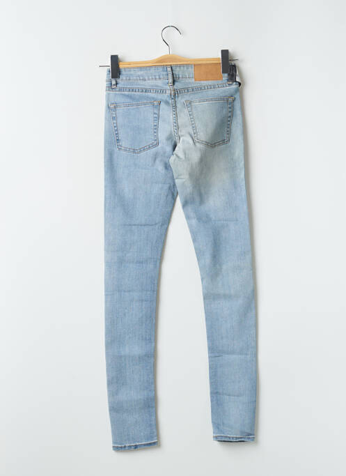 Blugi cu croială slim albastru CHEAP MONDAY femeie