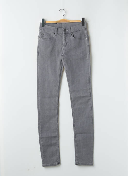 Blugi cu croială slim gri CHEAP MONDAY femeie