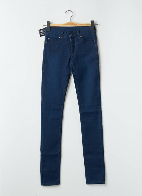 Blugi skinny albastru CHEAP MONDAY femeie