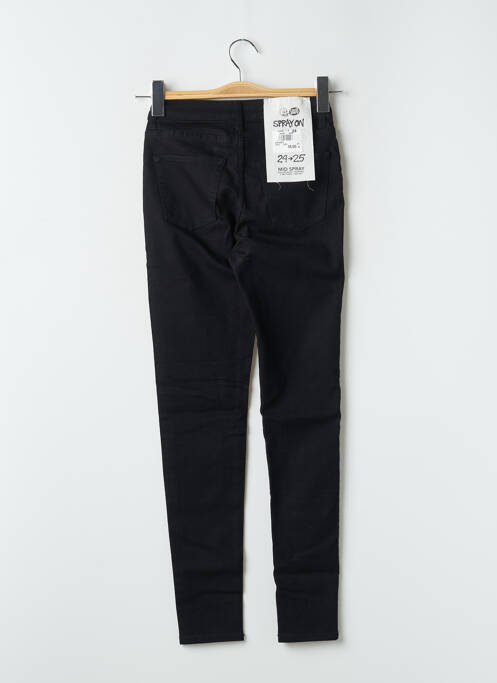 Blugi cu croială slim negru CHEAP MONDAY femeie