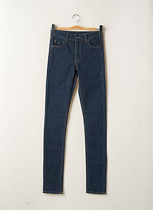 Blugi cu croială slim albastru CHEAP MONDAY femeie