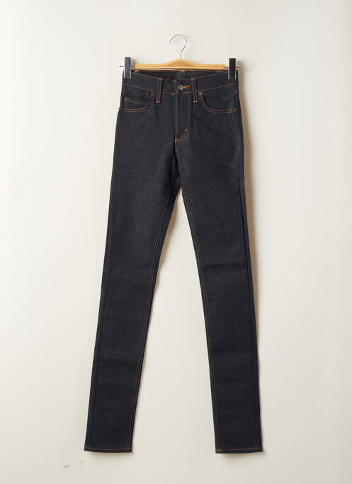 Blugi cu croială slim albastru CHEAP MONDAY femeie