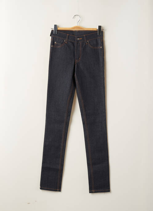 Blugi cu croială slim albastru CHEAP MONDAY femeie