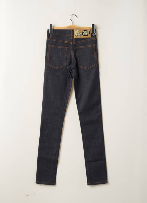 Blugi cu croială slim albastru CHEAP MONDAY femeie