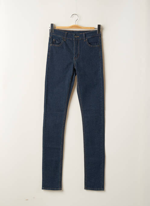 Blugi cu croială slim albastru CHEAP MONDAY femeie