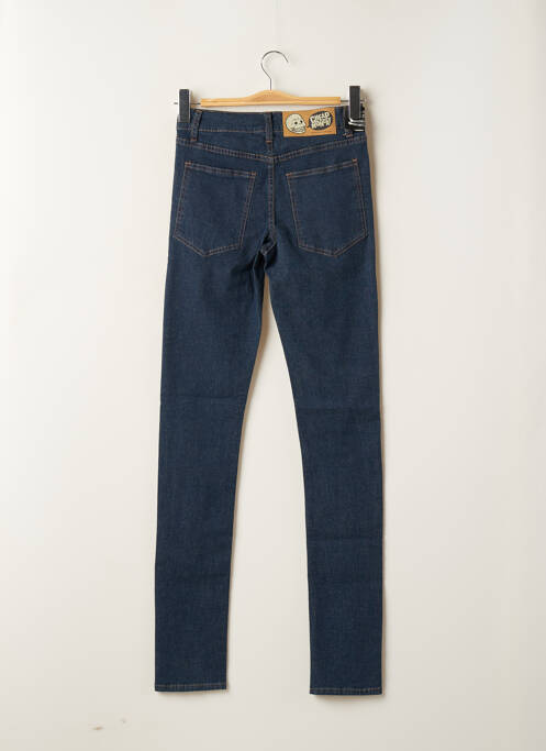 Blugi cu croială slim albastru CHEAP MONDAY femeie