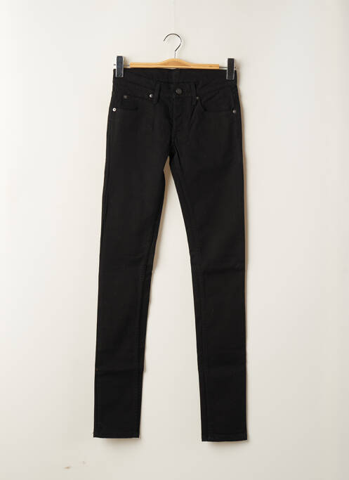 Blugi cu croială slim elasticitate mărime normală negru CHEAP MONDAY femme