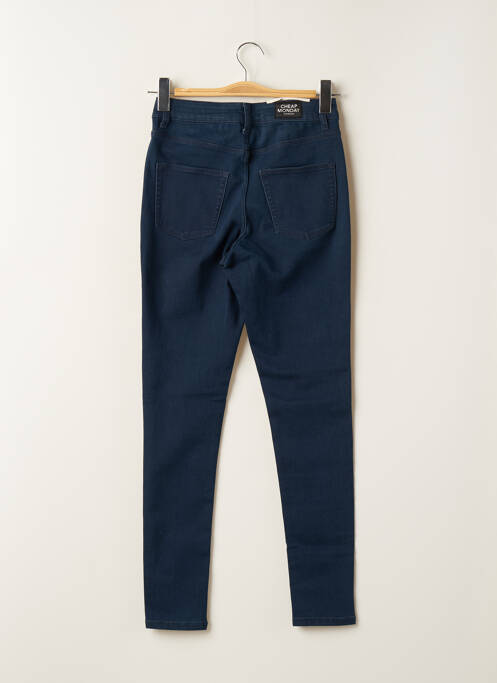 Blugi cu croială slim albastru CHEAP MONDAY femeie