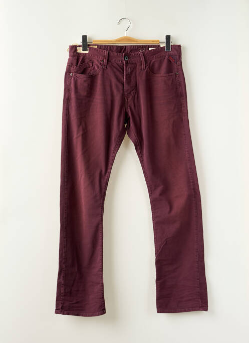 Pantalon drept violet REPLAY bărbat