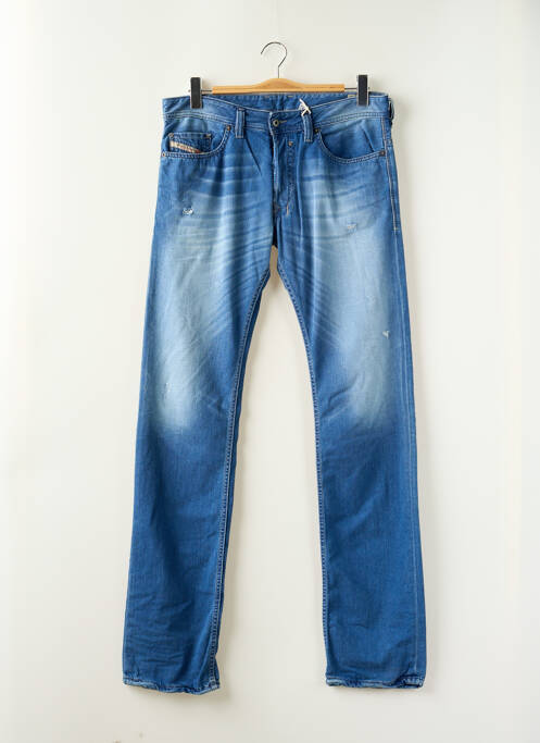 Blugi cu croială slim albastru DIESEL bărbat