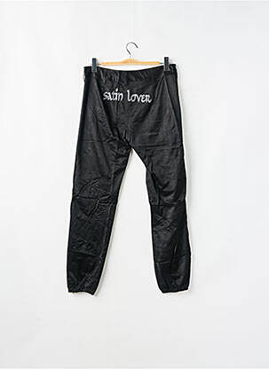 Pantalon drept închidere cu fermoar sub clapetă cu nasturi mărime normală negru BE YOU K femeie