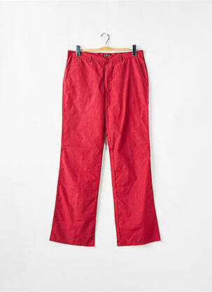 Pantalon drept țesătură poplin mărime normală roșu BE YOU K femeie