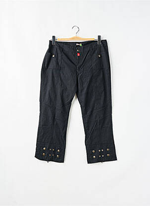 Pantalon trei sferturi croială dreaptă mărime normală negru BE YOU K femeie